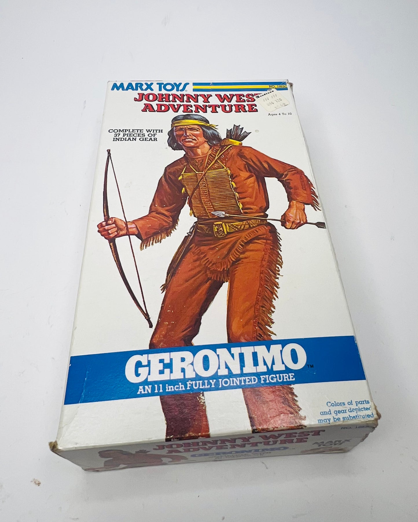 Geronimo Johnny West Adventure Sealed! Unopened!