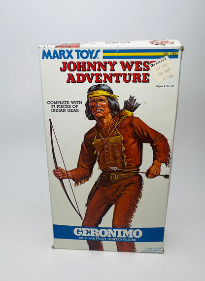 Geronimo Johnny West Adventure Sealed! Unopened!