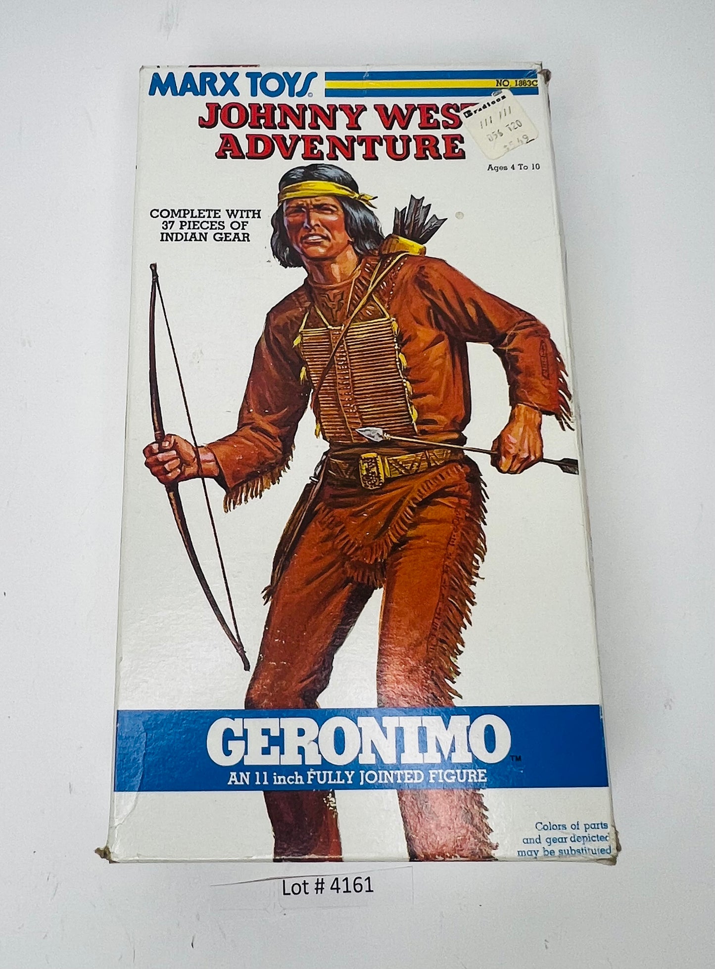 Geronimo Johnny West Adventure Sealed! Unopened!