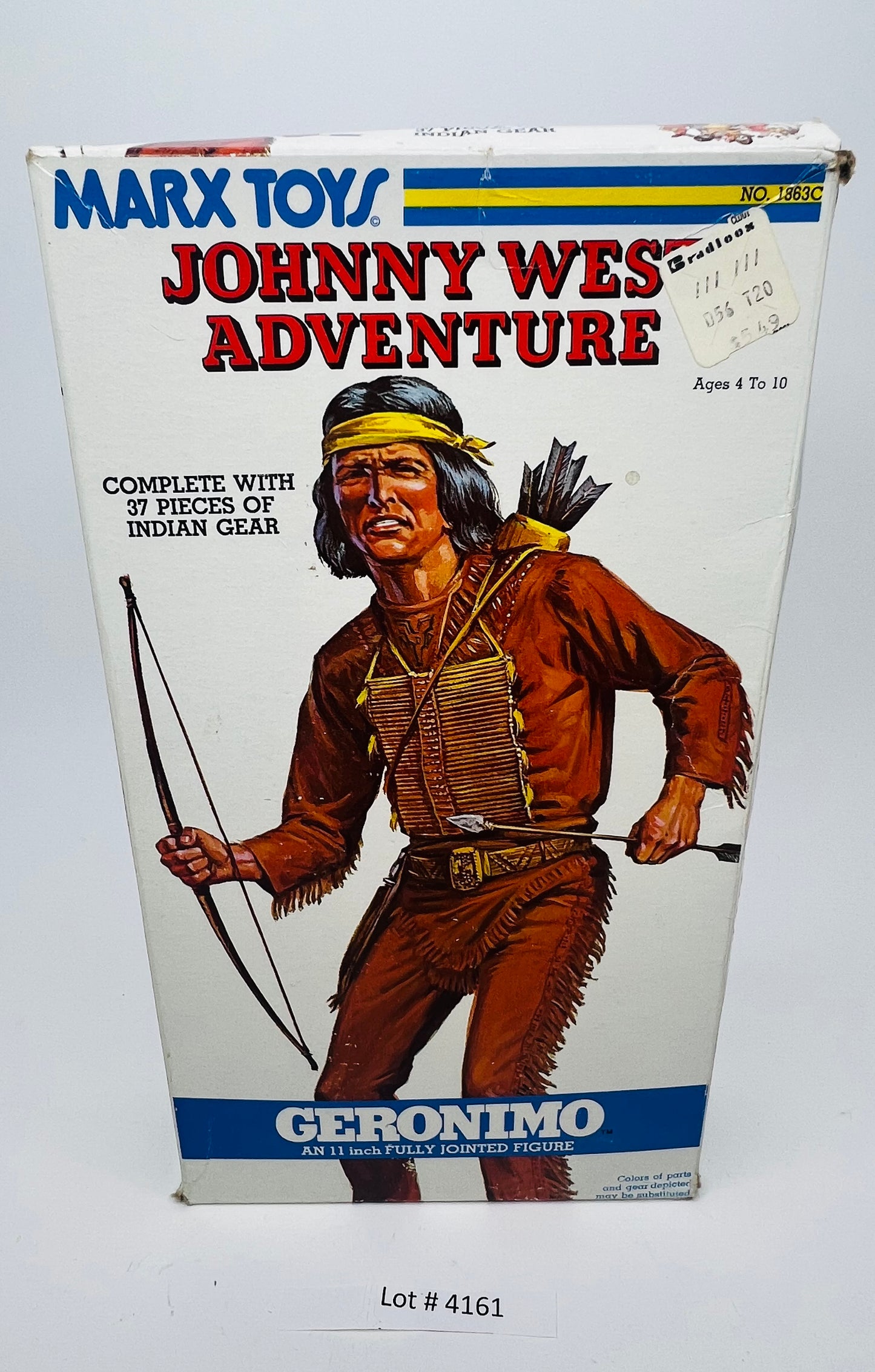 Geronimo Johnny West Adventure Sealed! Unopened!