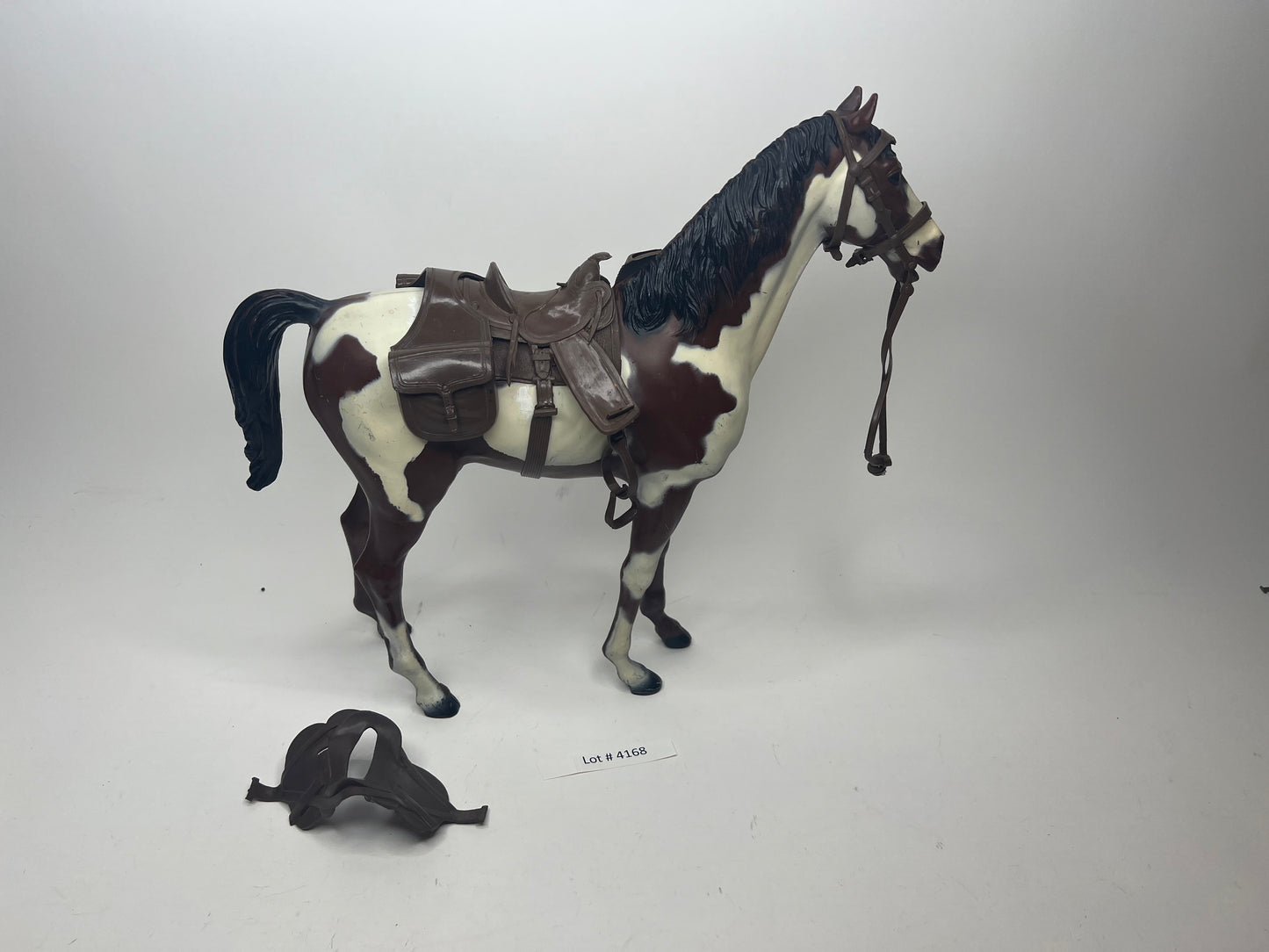 Storm Cloud Pinto Western Horse