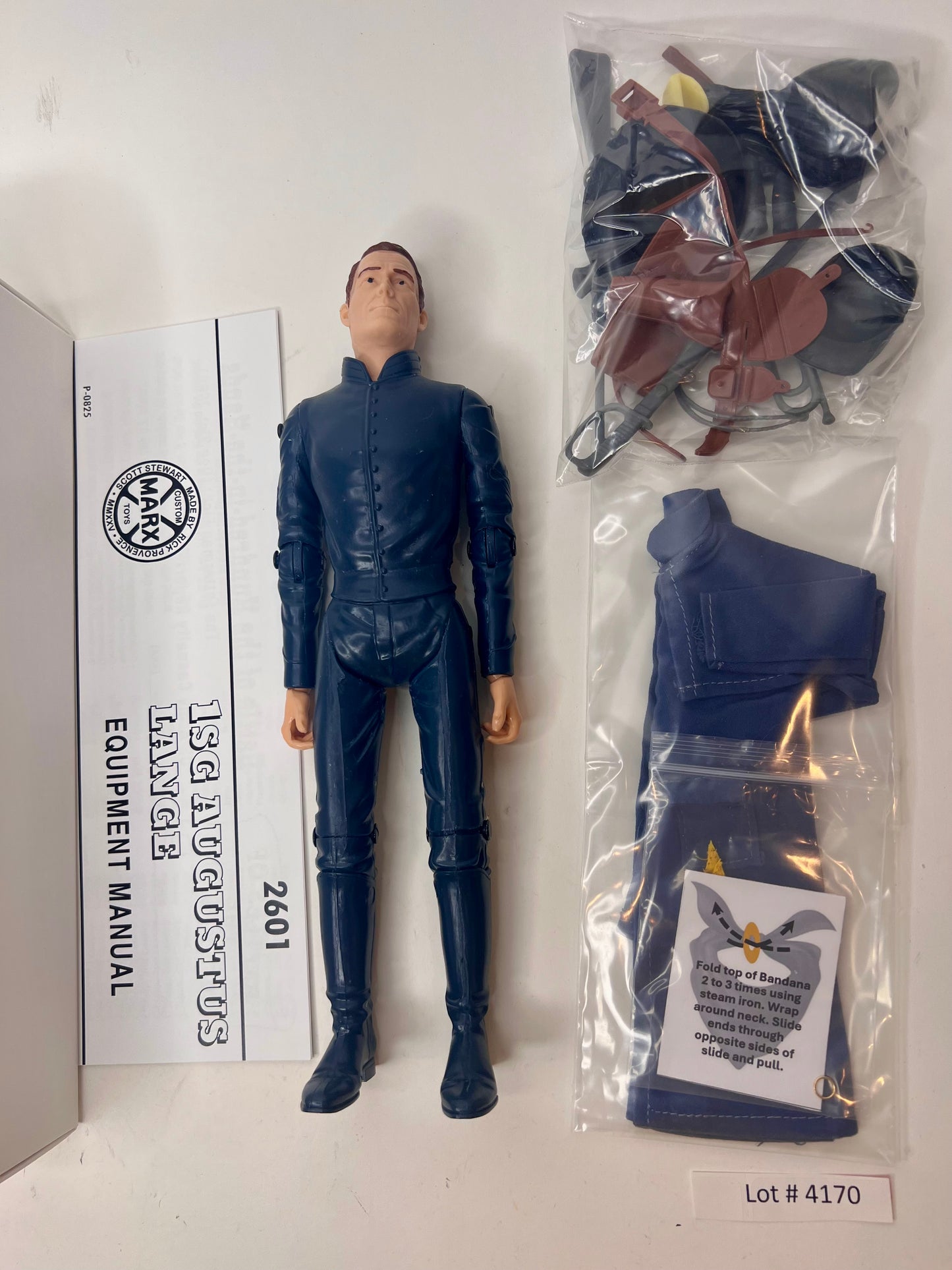 Custom 1SG Augustus Lange Battles of the Great Plains Figure