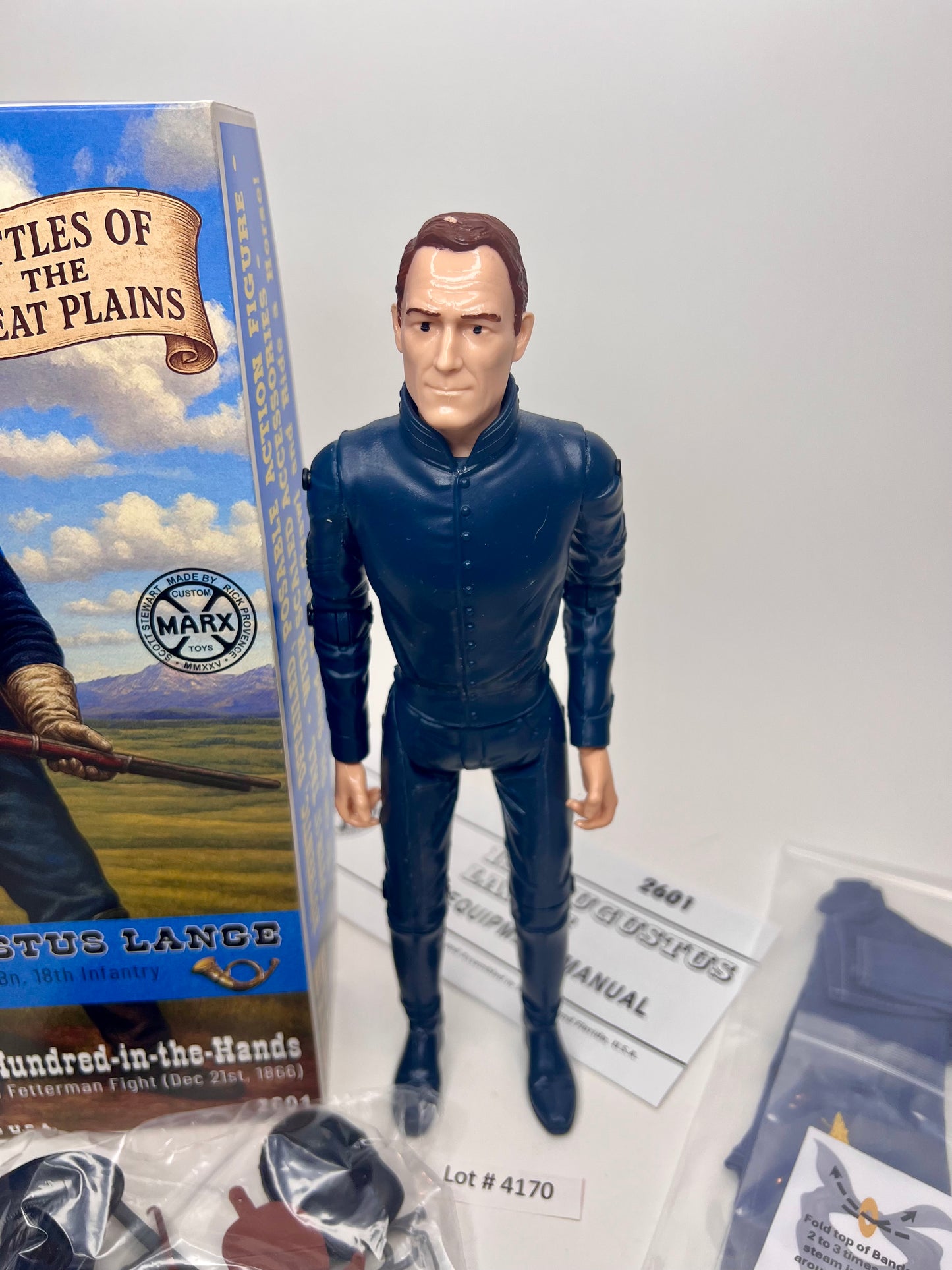Custom 1SG Augustus Lange Battles of the Great Plains Figure
