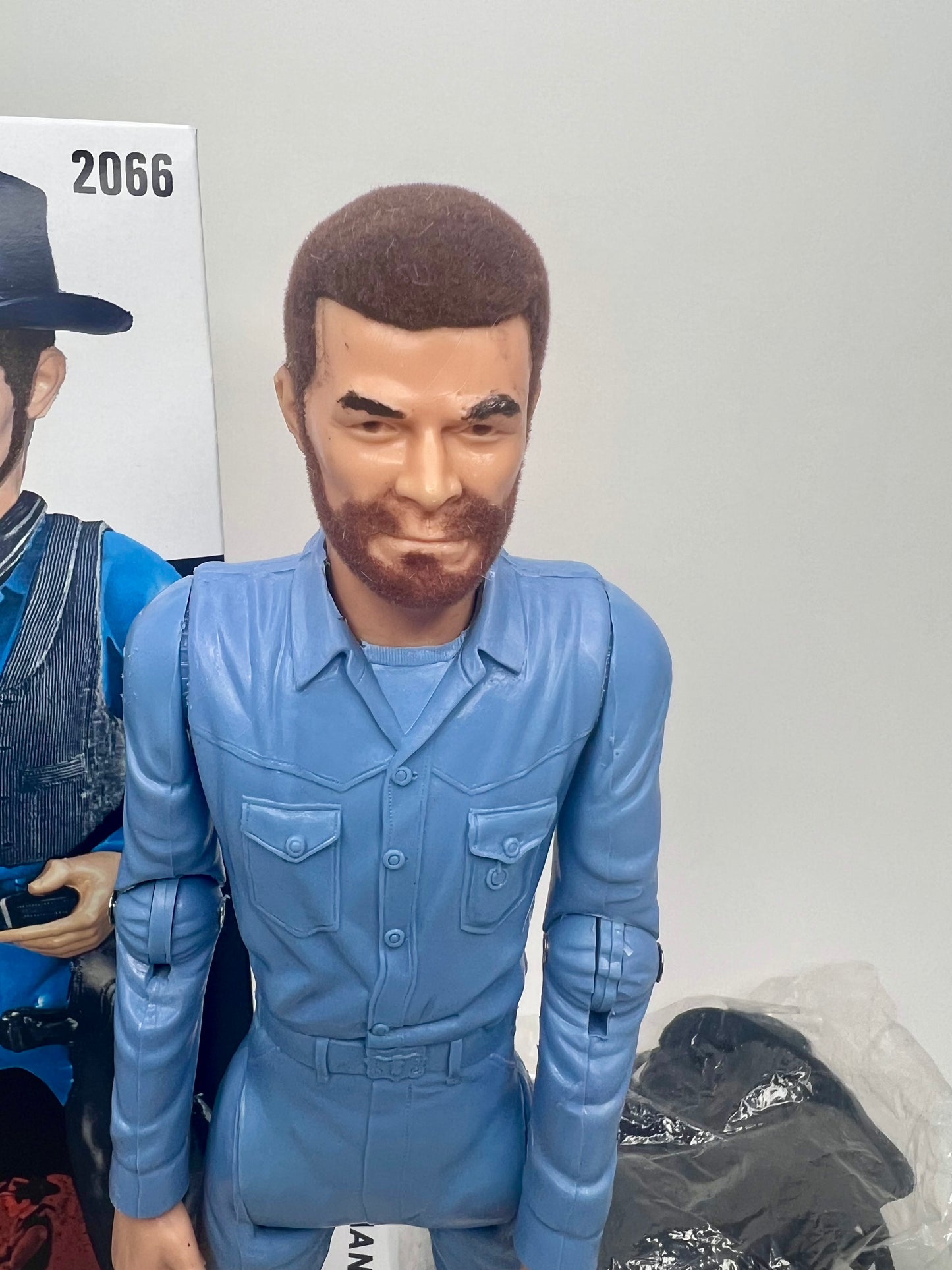 Marx Custom Dangerous Dan Flocked Life-Like Hair
