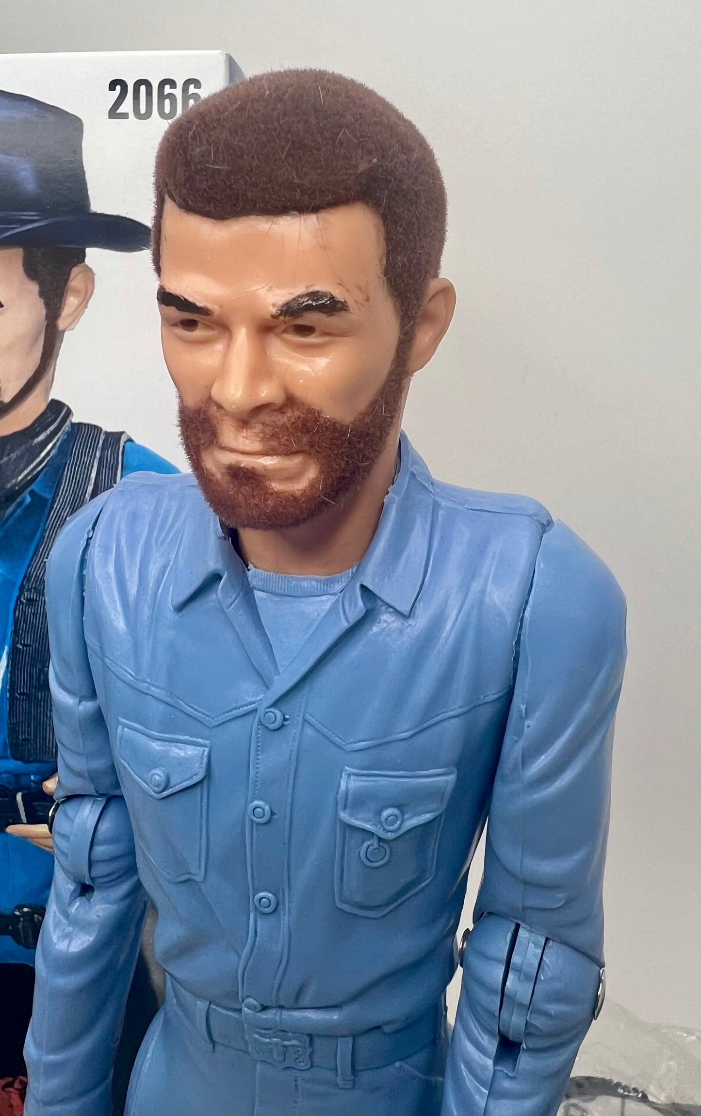 Marx Custom Dangerous Dan Flocked Life-Like Hair