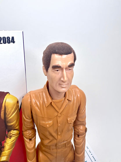 Custom Marx Ranch Hand MOD era figure with Life-Like hair !