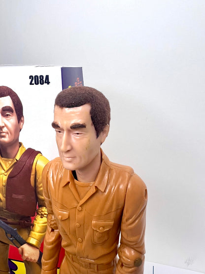 Custom Marx Ranch Hand MOD era figure with Life-Like hair !