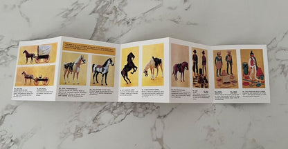 The Best Of The West Series Color Guide included with BOTW Figures