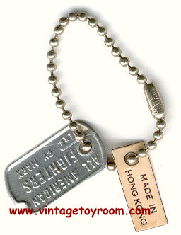 Buddy Charlie All American Fighter Dog Tags